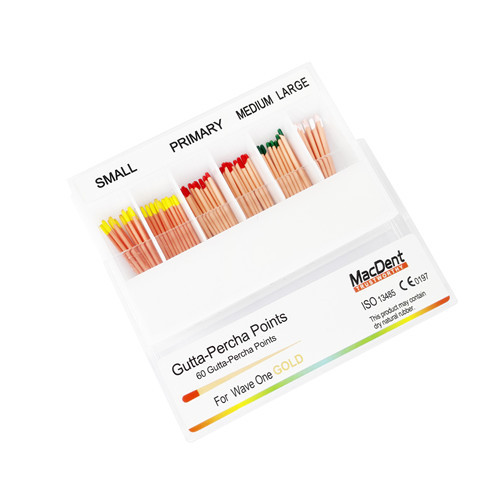 MacDent Dental Gutta Percha Points Refills Endodontic Root Canal for WAVEONE Gold