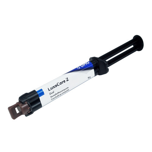 DMG LuxaCore Z Dual A3 Core Build-up Composite Cured Dental Resin Post 9g Syringe