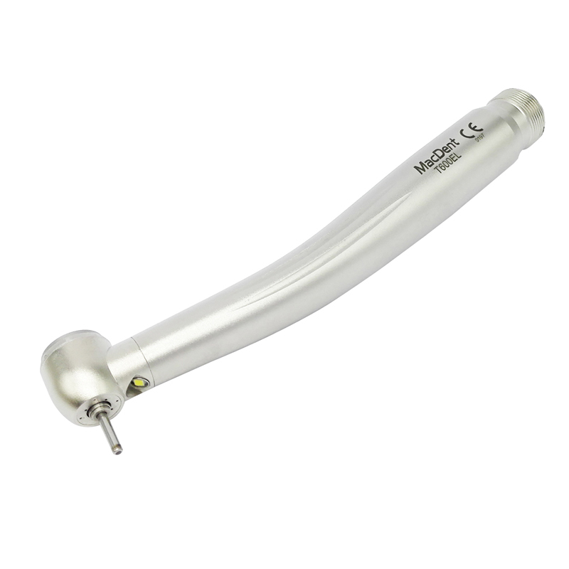 MacDent T600EL B2/M4 Dental E-generator LED High Speed Air Turbine Handpiece