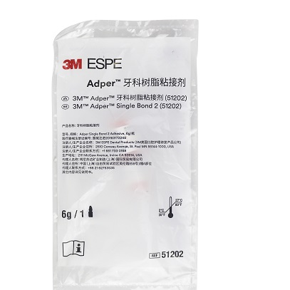 3M ESPE Adper Single Bond 2 Dental Total Etch Adhesive 6 GM REF 51202