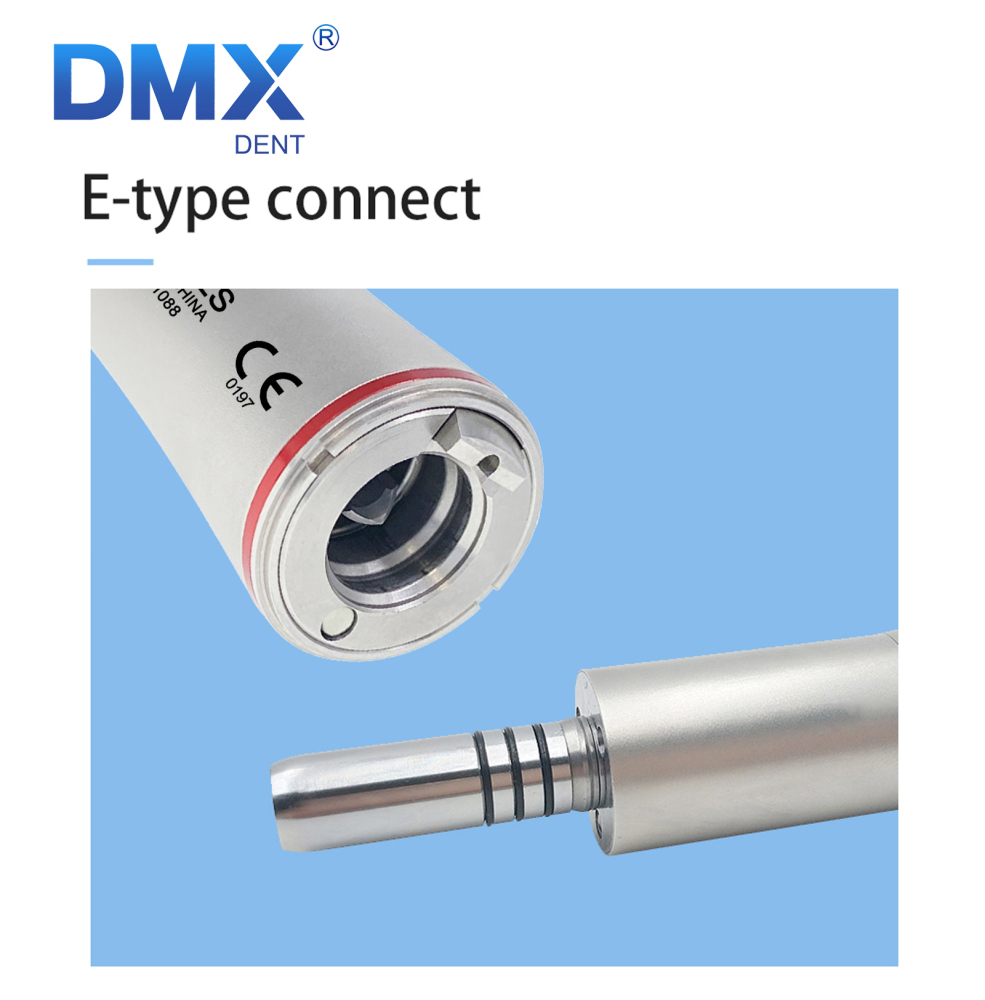 DMXDENT DX-95LS 1:5 Dental Increasing Fiber Optic Contra Angle Handpiece Fit NSK Electric Motor