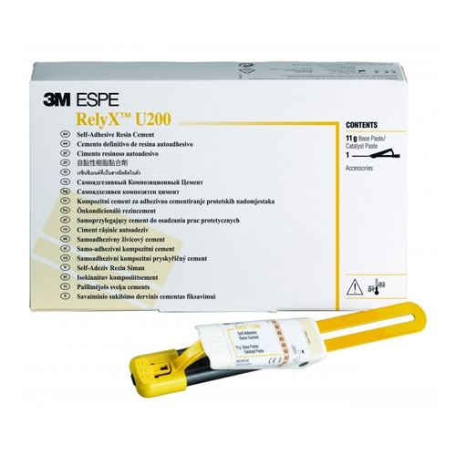 3M ESPE Relyx U200 Clicker Self-Adhesive Resin Cement  A2 / A3 /  transparent 11g