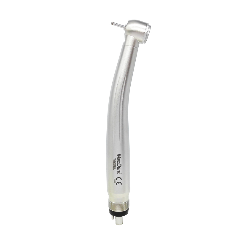 MacDent T600EL B2/M4 Dental E-generator LED High Speed Air Turbine Handpiece