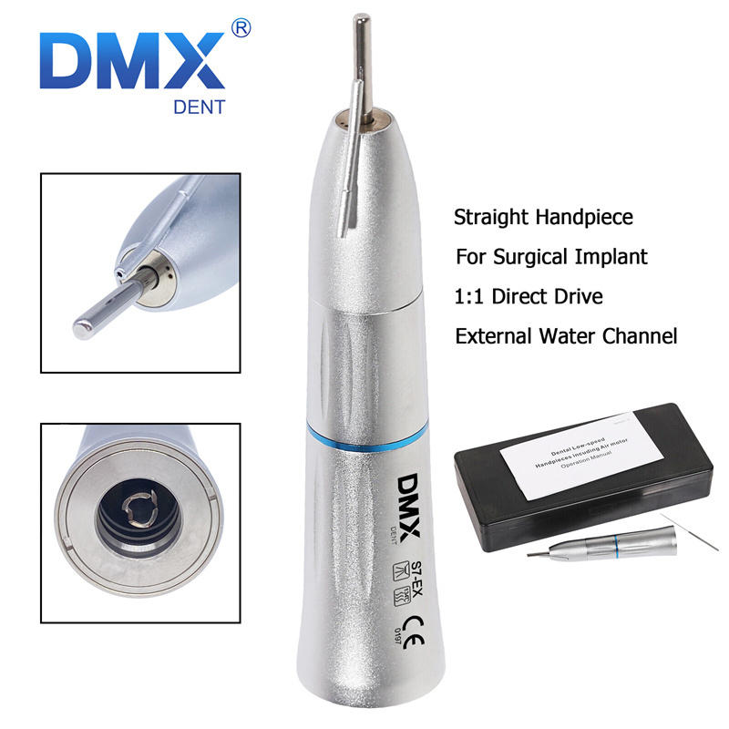 DMXDENT S7-EX Dental External Water Channel Surgical Straight Low Speed Handpiece