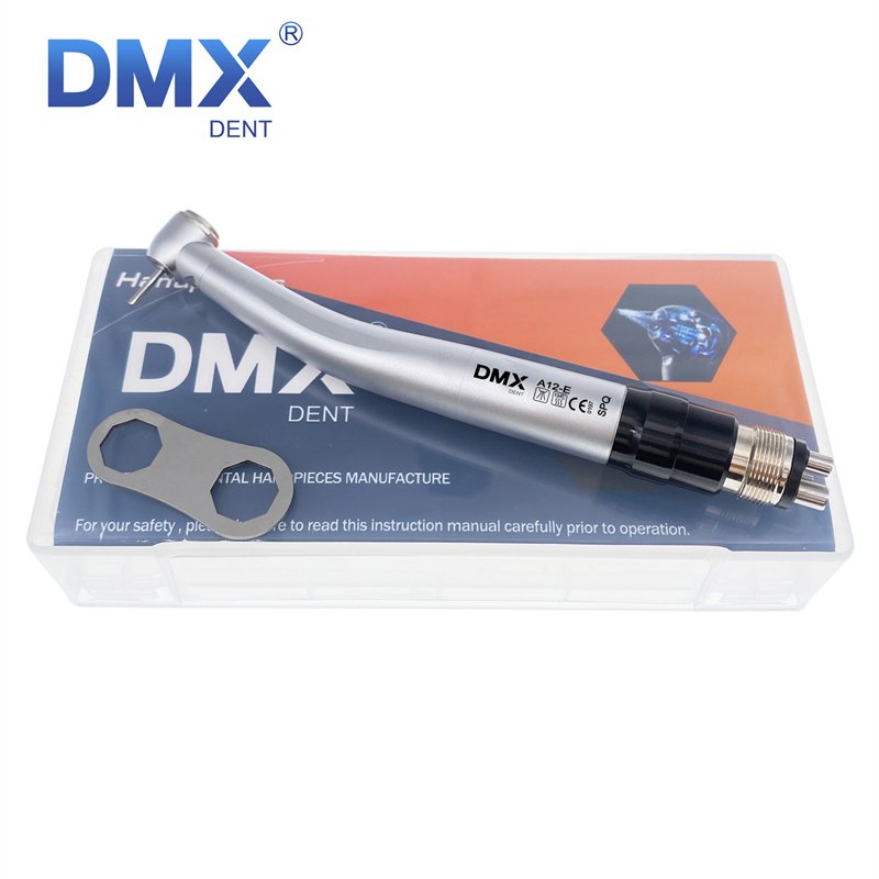 DMXDENT A12-E SPQ Dental E-generator LED High Speed Handpiece 4 Spray+LED Quick Coupler 2/4 Hole