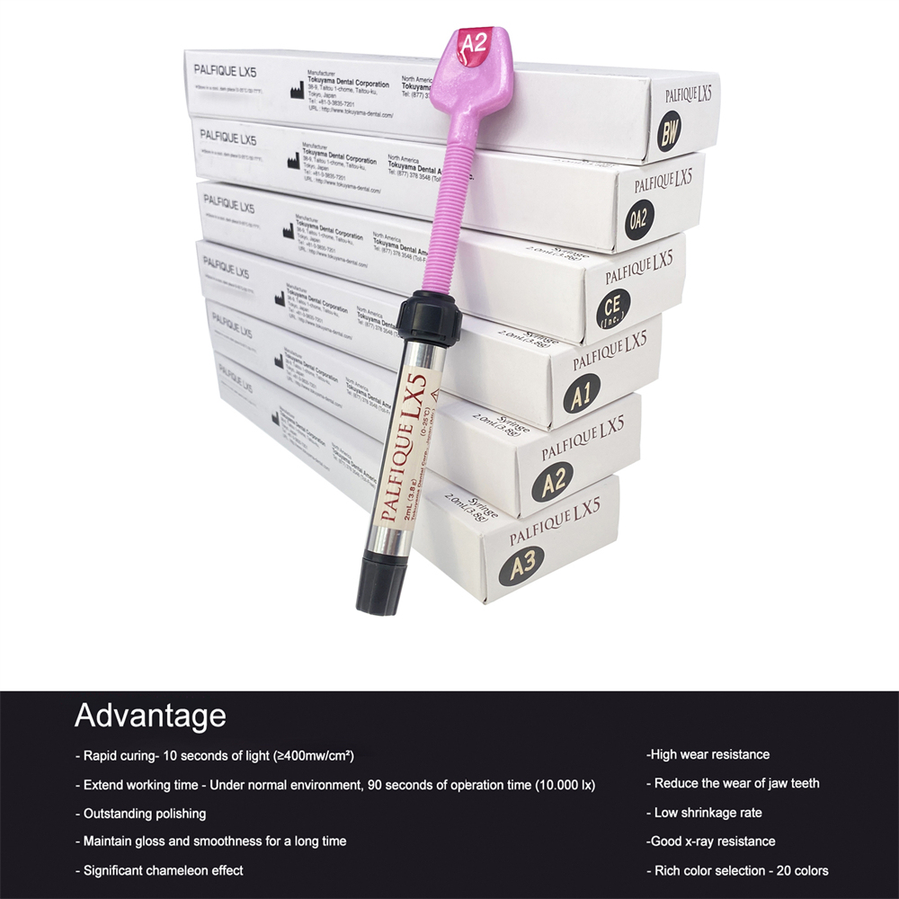 Tokuyama Dental Palfique LX5 Resin Based Restorative Composite 3.8gm All Shades