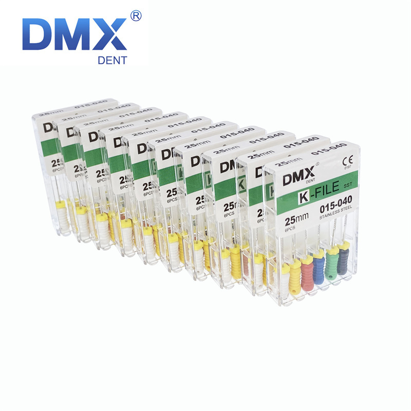 DMXDENT Dental K-File Root Canal Hand Use Endo Endodontics Dental Files