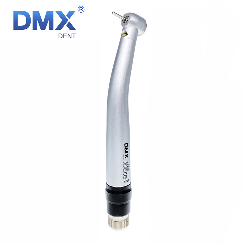 DMXDENT A12-E SPQ Dental E-generator LED High Speed Handpiece 4 Spray+LED Quick Coupler 2/4 Hole