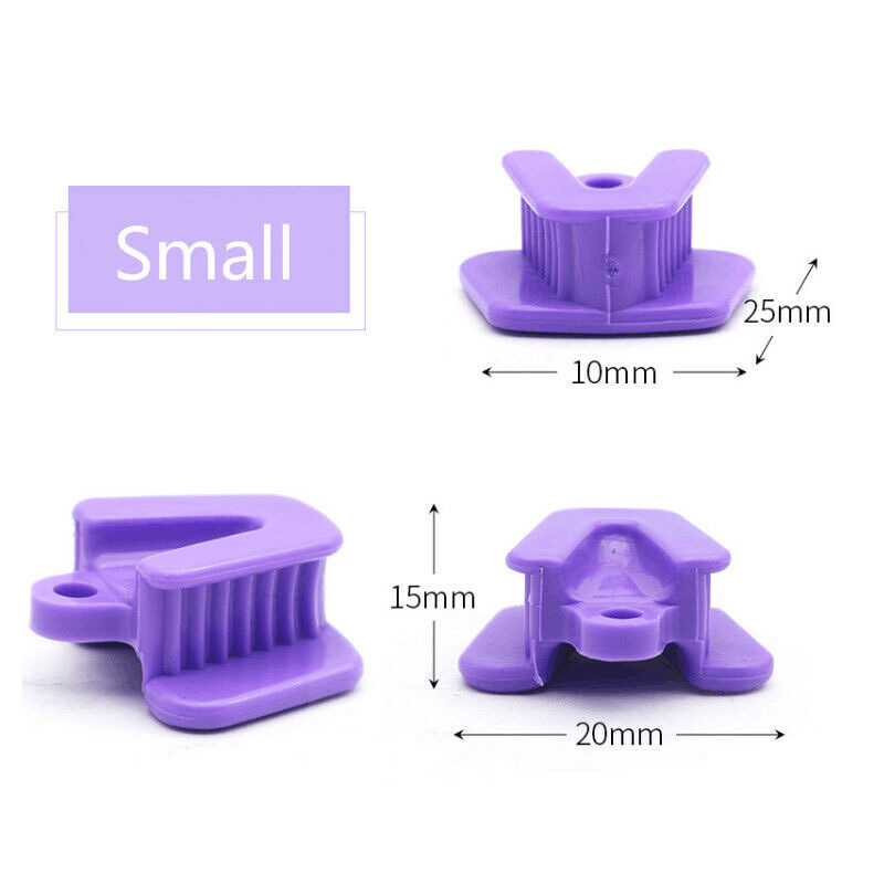 Dental Bite Block Cheek Retractor Mouth Prop Bite Block Opener Silicone Rubber