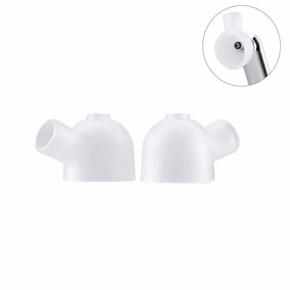 2 Pcs Dental Sandblasting Sandblaster Polisher Dust Proof Tiny Cover Powder Cap