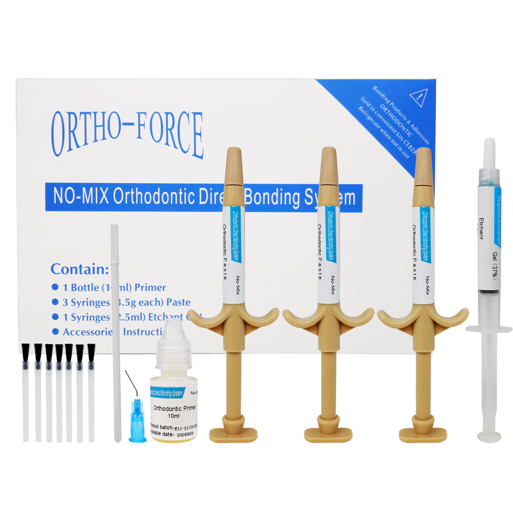 Dental Orthodontic Direct Paste Adhesive Bonding Self Curing Composite Resin Kit