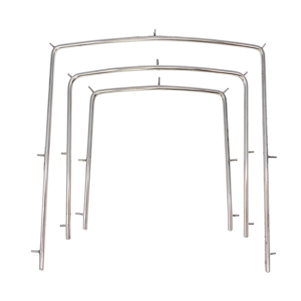 Dental Rubber Dam Sheet Frame Brackets Light Plastic/Foldable/S.S. Frames Tool