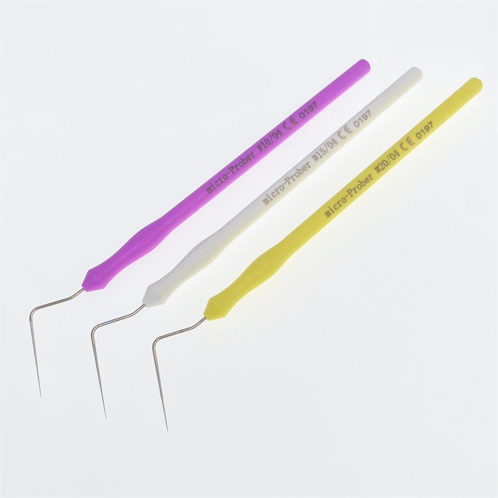 Dental Endo Micro-Prober .04 Orifice Opener Metal Tip Tool #10 #15 #20