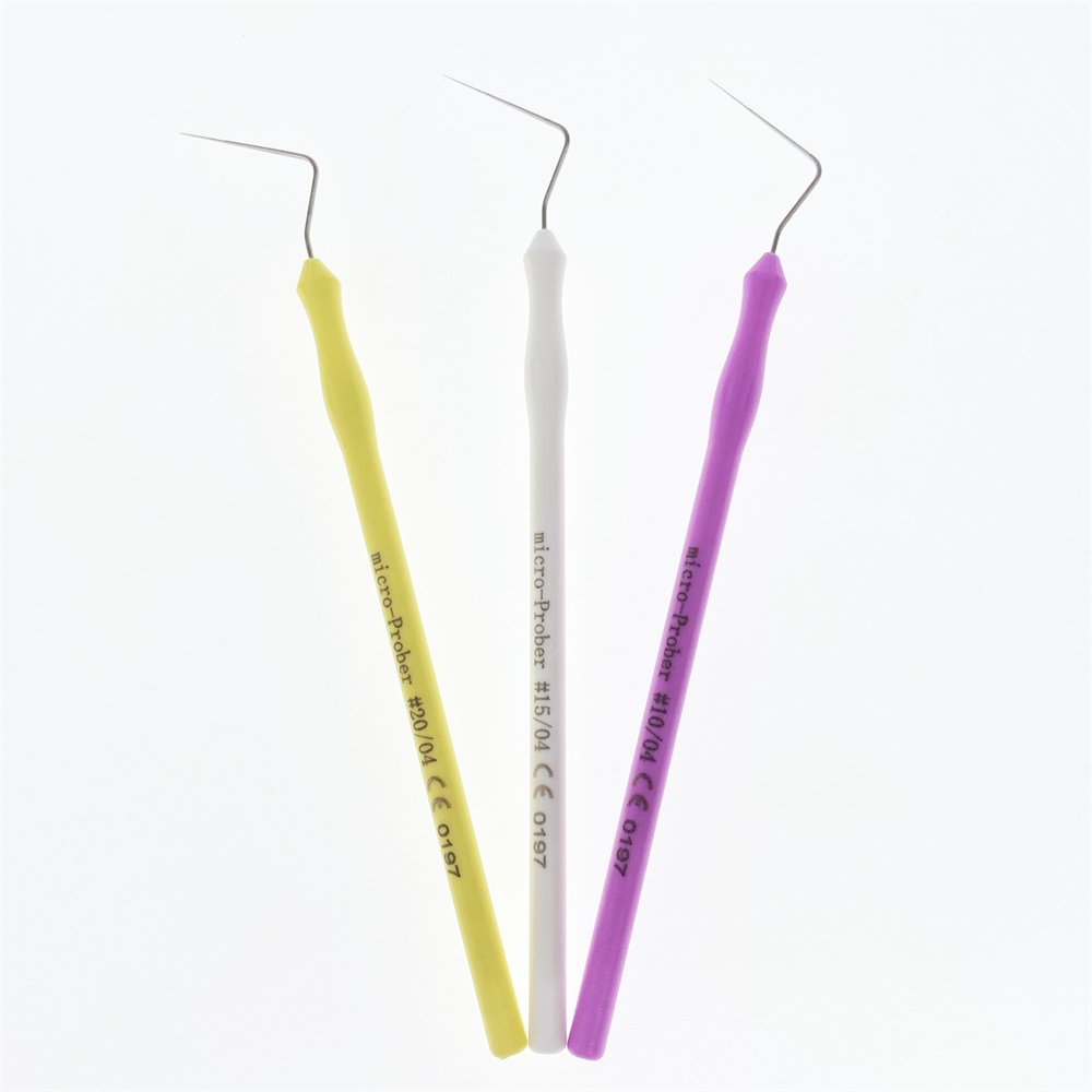 Dental Endo Micro-Prober .04 Orifice Opener Metal Tip Tool #10 #15 #20