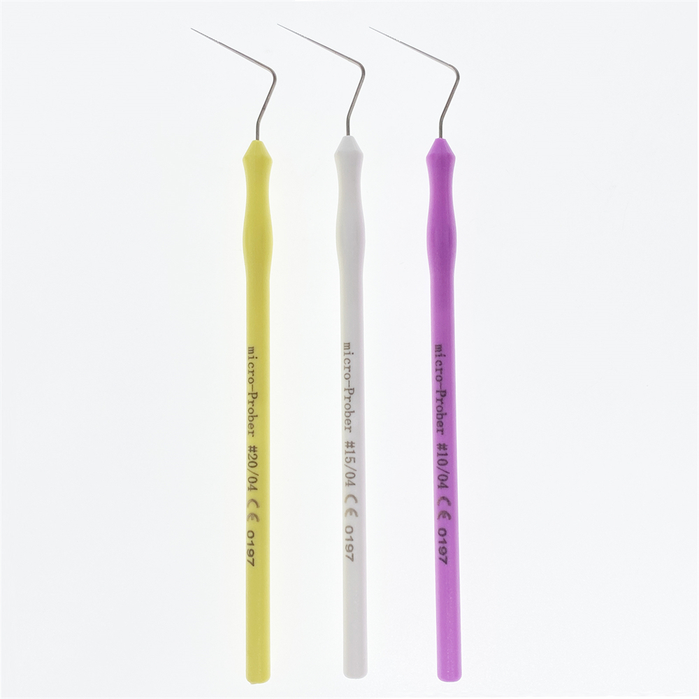 Dental Endo Micro-Prober .04 Orifice Opener Metal Tip Tool #10 #15 #20