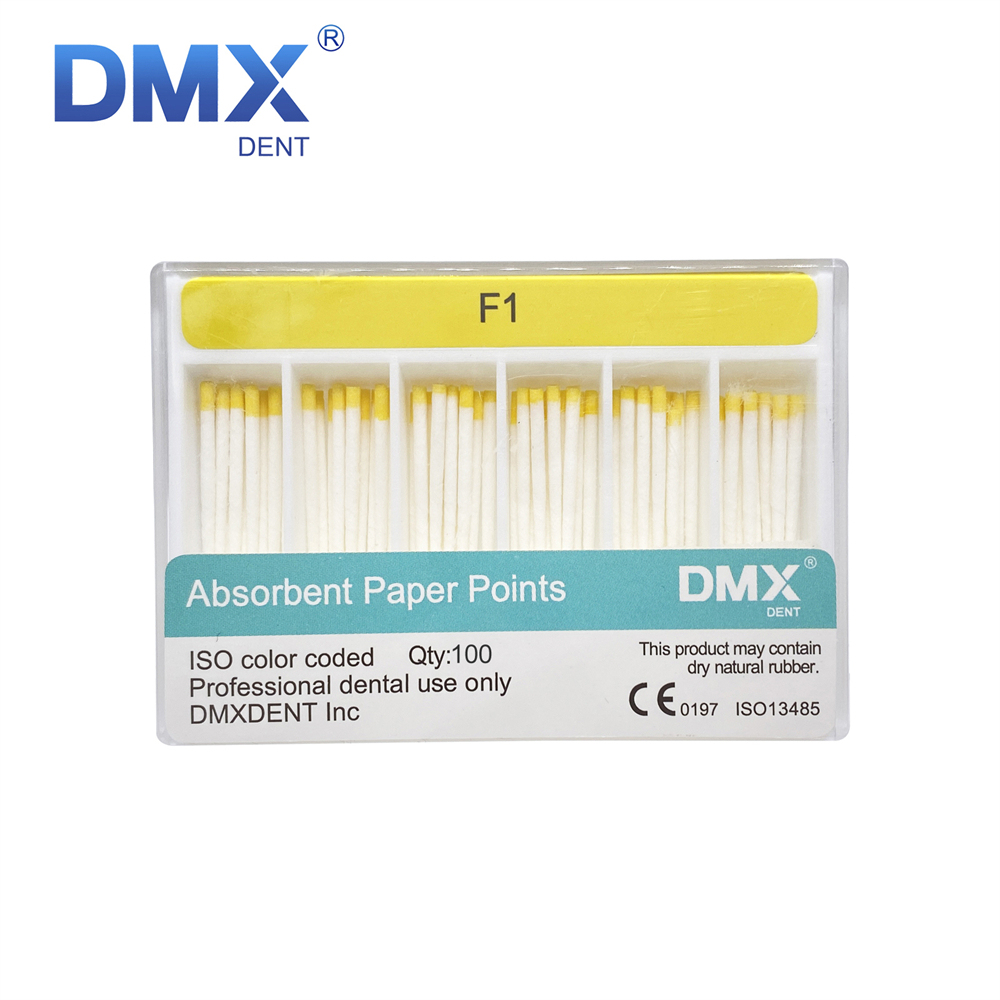 DMXDENT Endodontic Absorbent Paper Points Taper 0.06 F1-F3