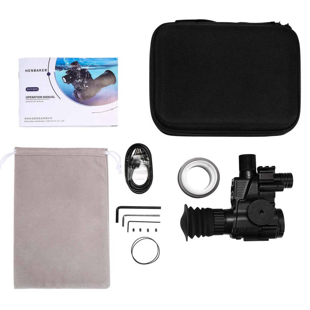 henbaker NV700S Digital Night Vision Scope rifle scope Clip on night vision Night vision telescope