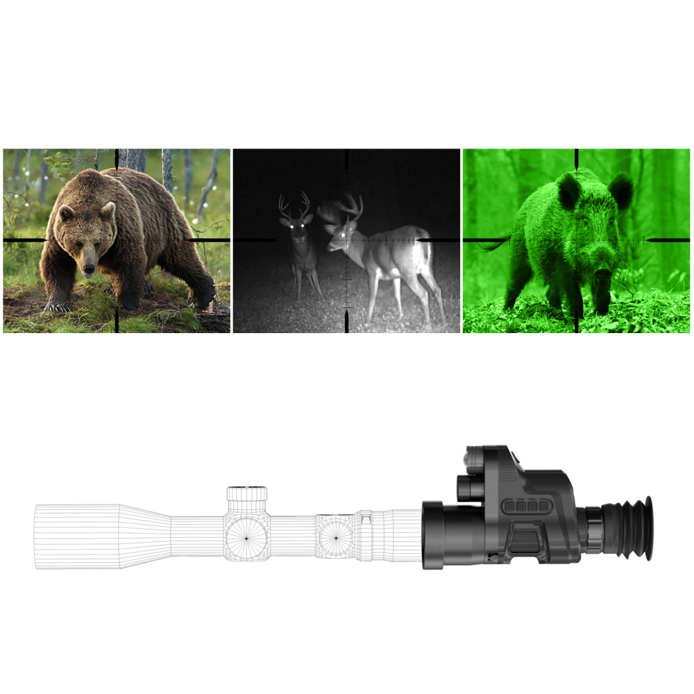 henbaker nv710s Digital Night Vision Scope rifle scope Clip on night vision See in the Dark!