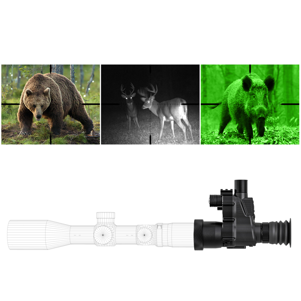 henbaker NV700S Digital Night Vision Scope rifle scope Clip on night vision Night vision telescope