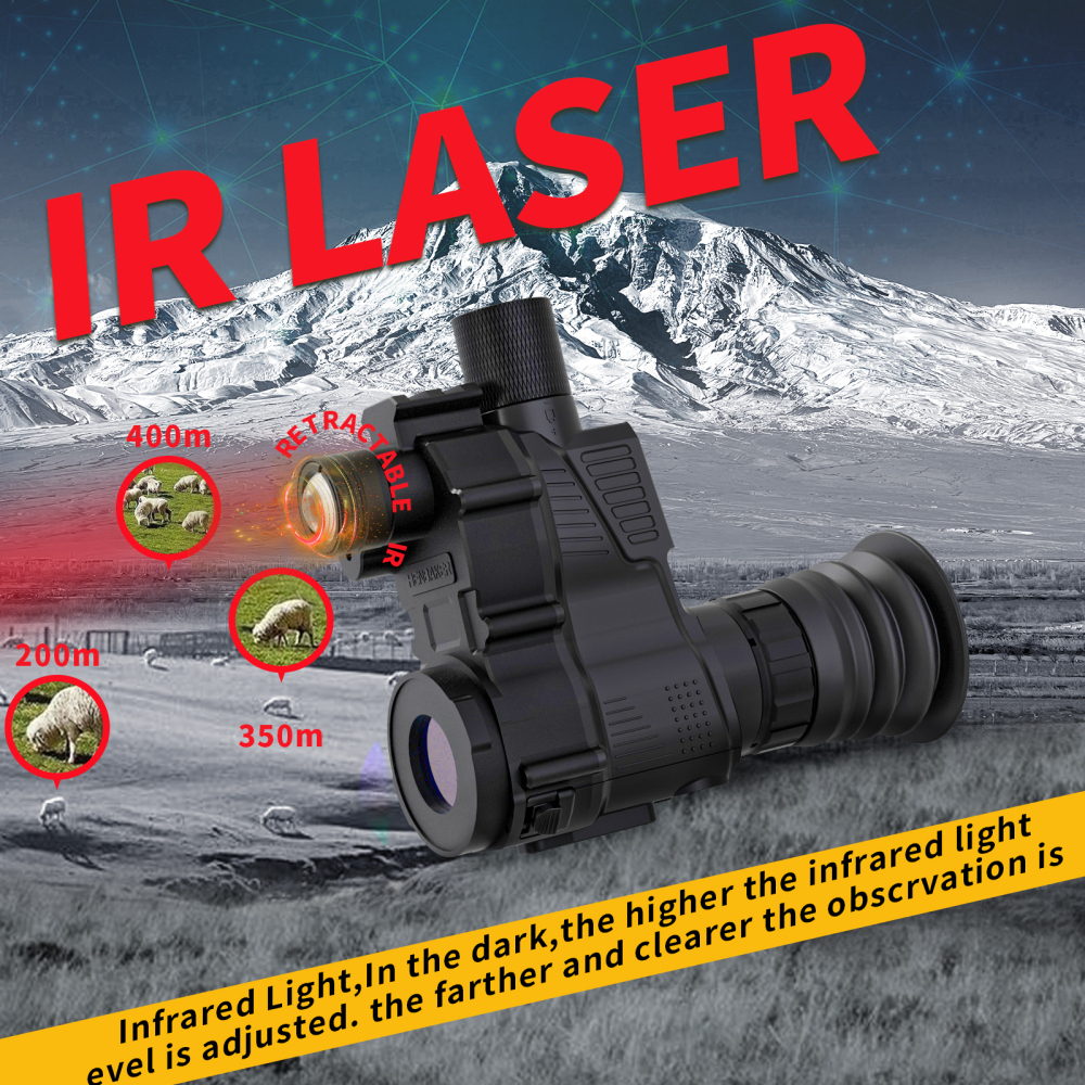 henbaker NV700S Digital Night Vision Scope rifle scope Clip on night vision Night vision telescope