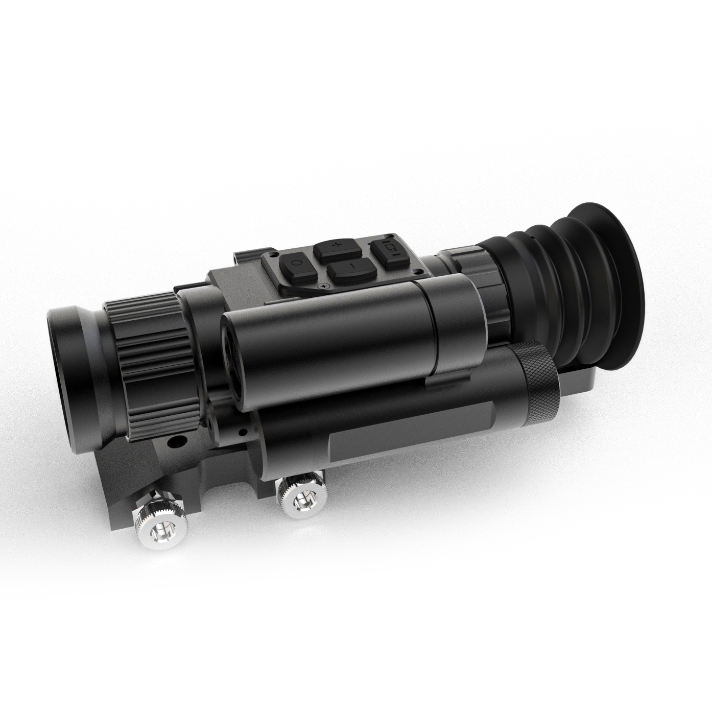 henbaker T723-RL All aluminum Thermal imaging Night Vision Scope rifle scope Built in rangefinder Ballistic calculation