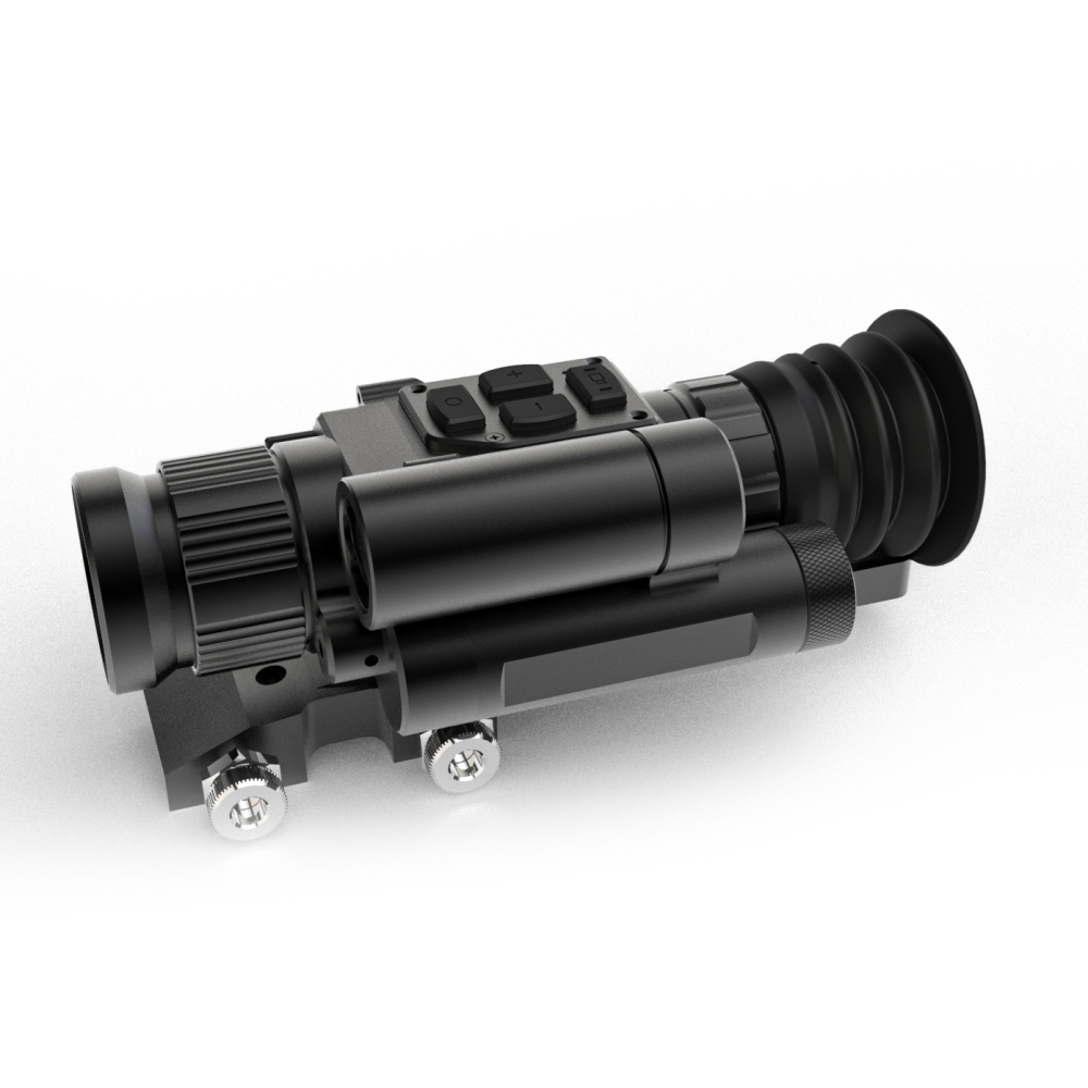 henbaker T723-RL All aluminum Thermal imaging Night Vision Scope rifle scope Built in rangefinder Ballistic calculation