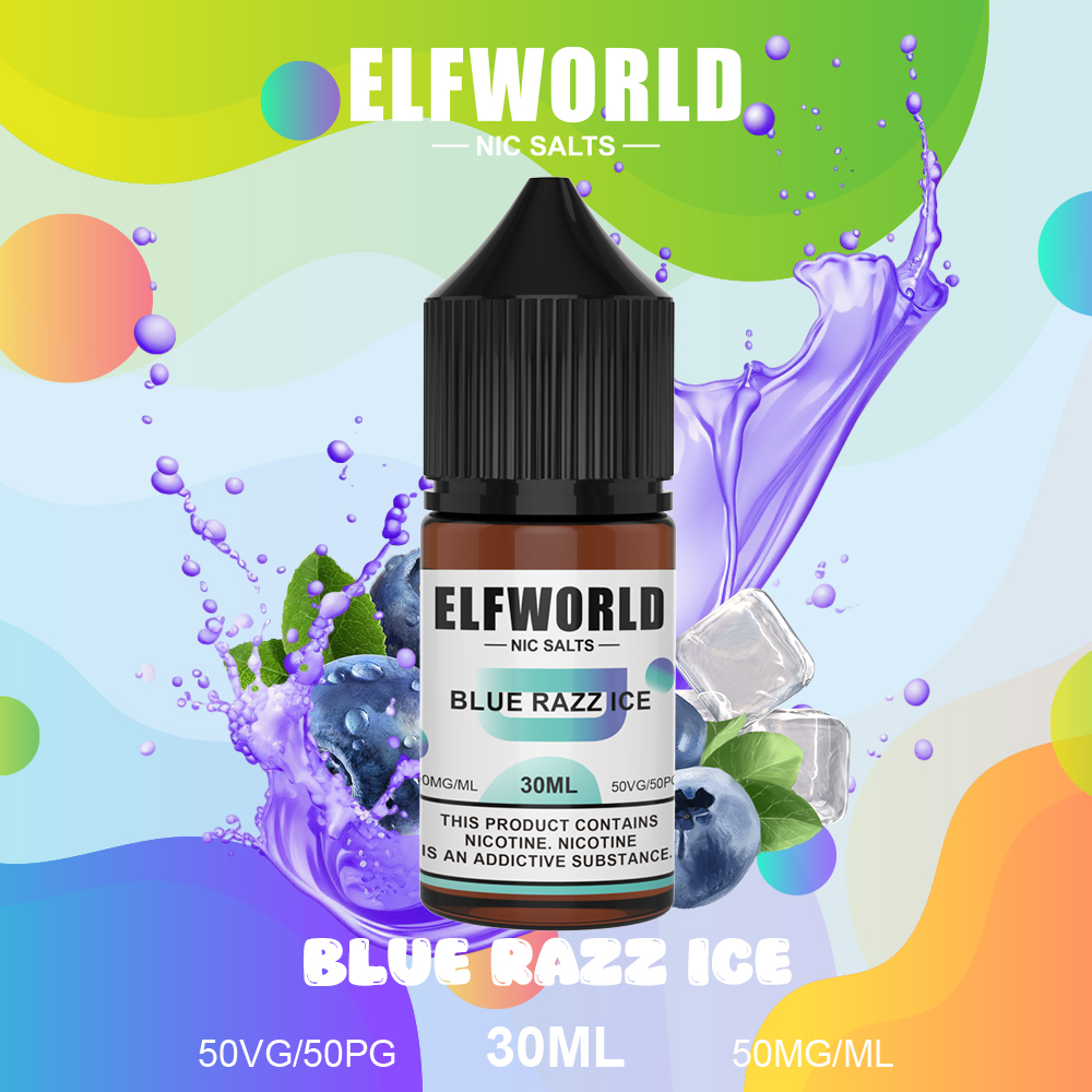 Elfworld E-Liquid 30ml Capacity 50mg Nic Salts