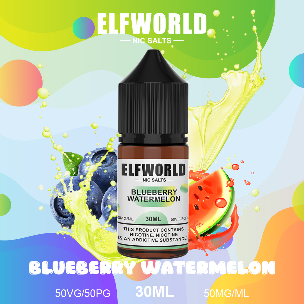 Elfworld E-Liquid 30ml Capacity 50mg Nic Salts