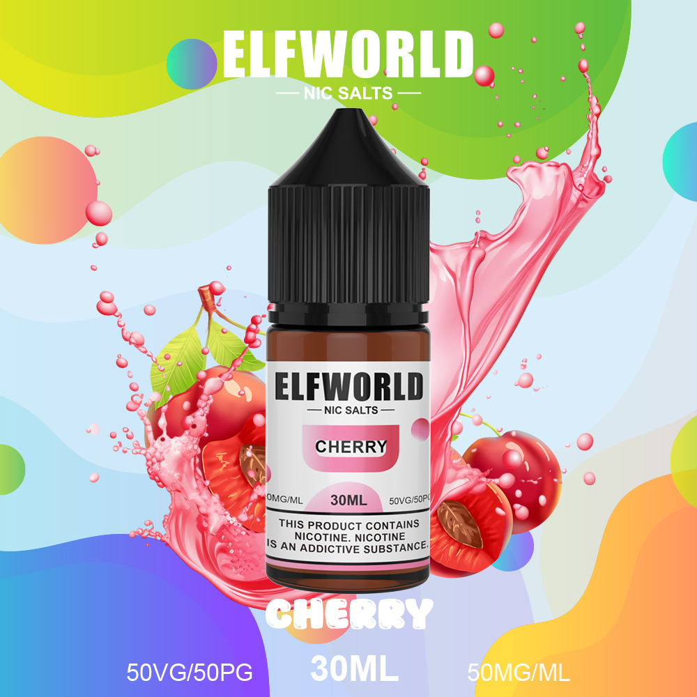 Elfworld E-Liquid 30ml Capacity 50mg Nic Salts