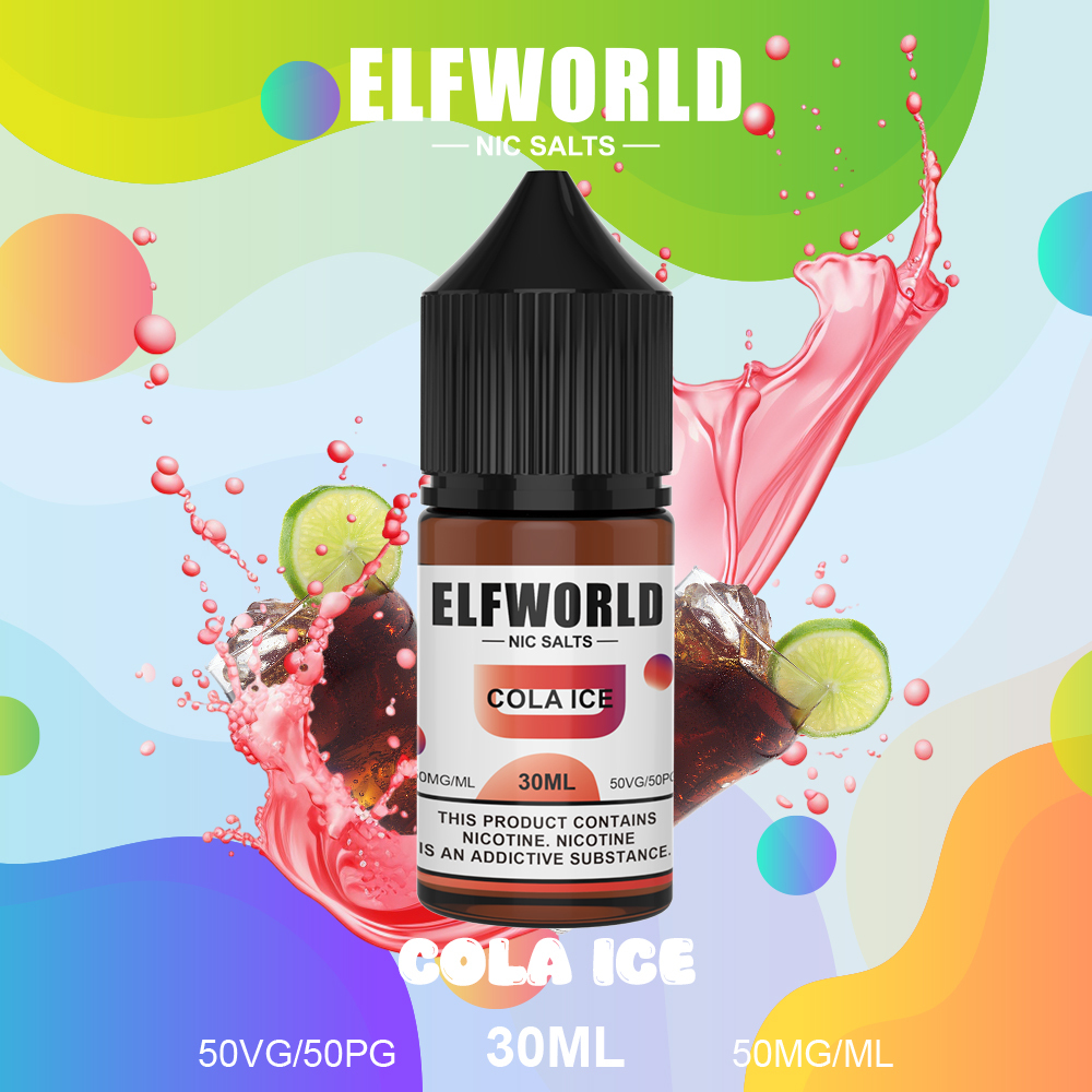 Elfworld E-Liquid 30ml Capacity 50mg Nic Salts