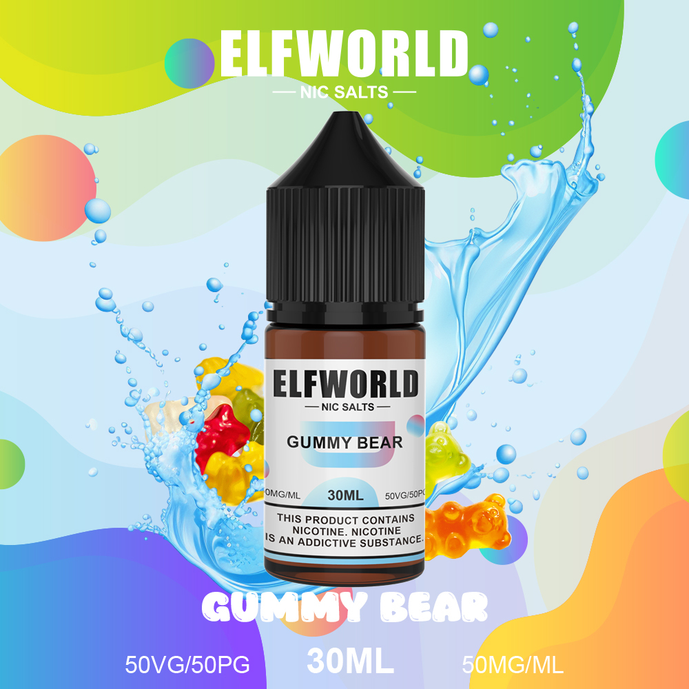 Elfworld E-Liquid 30ml Capacity 50mg Nic Salts