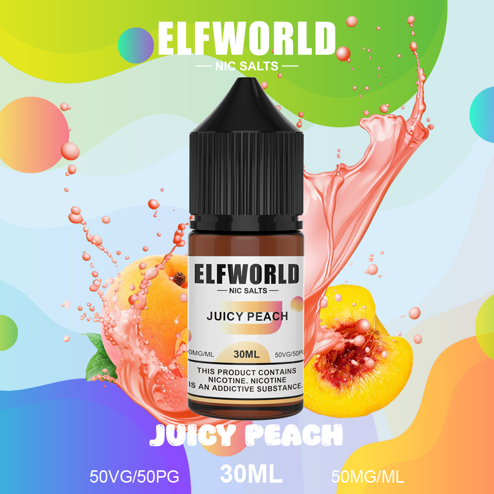 Elfworld E-Liquid 30ml Capacity 50mg Nic Salts