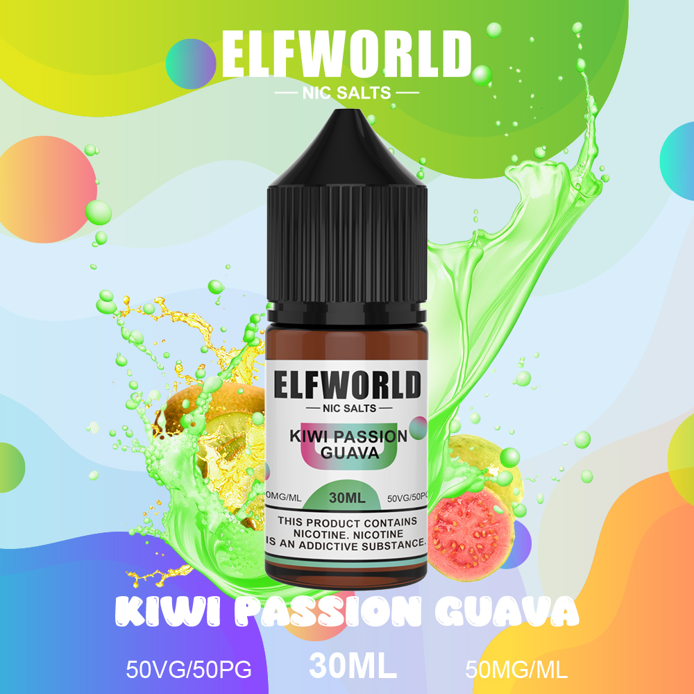 Elfworld E-Liquid 30ml Capacity 50mg Nic Salts