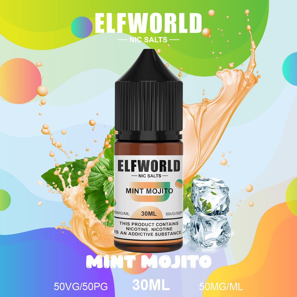 Elfworld E-Liquid 30ml Capacity 50mg Nic Salts