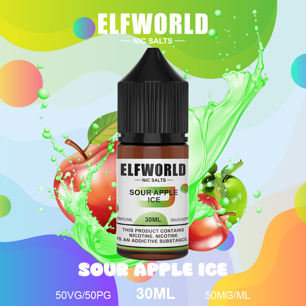 Elfworld E-Liquid 30ml Capacity 50mg Nic Salts