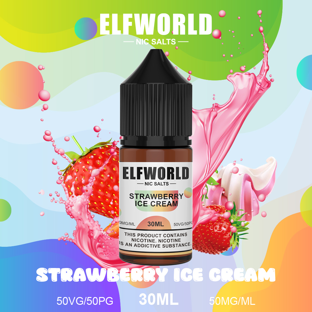 Elfworld E-Liquid 30ml Capacity 50mg Nic Salts