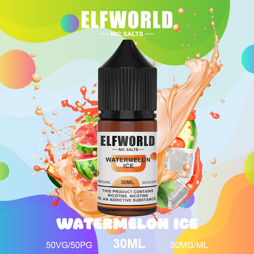Elfworld E-Liquid 30ml Capacity 50mg Nic Salts