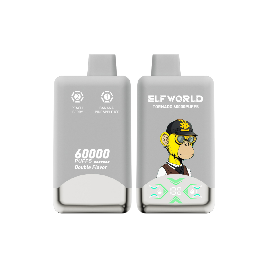 Elfworld Tornado Dual Flavors 60k Puffs Disposable Vape