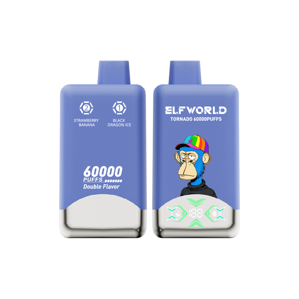 Elfworld Tornado Dual Flavors 60k Puffs Disposable Vape