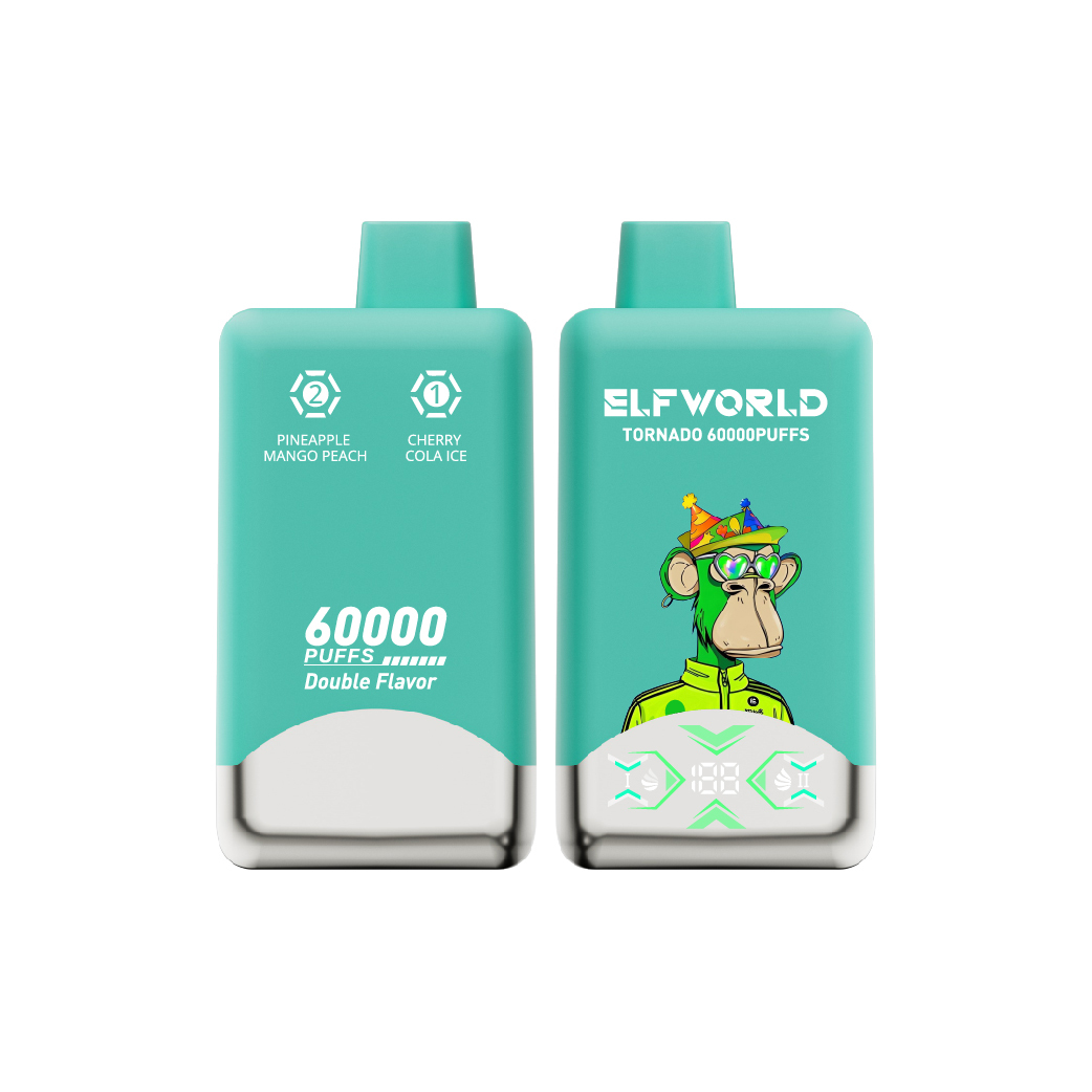 Elfworld Tornado Dual Flavors 60k Puffs Disposable Vape