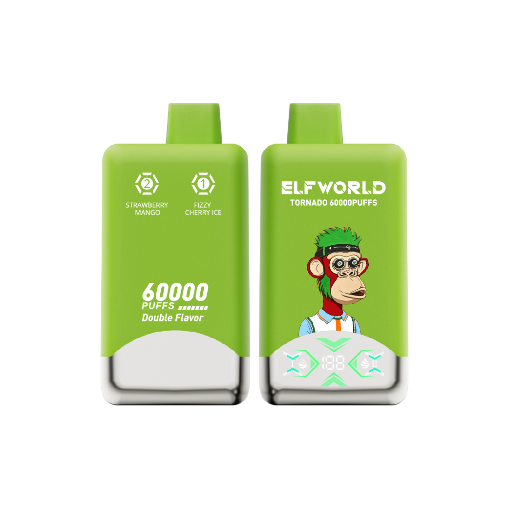 Elfworld Tornado Dual Flavors 60k Puffs Disposable Vape
