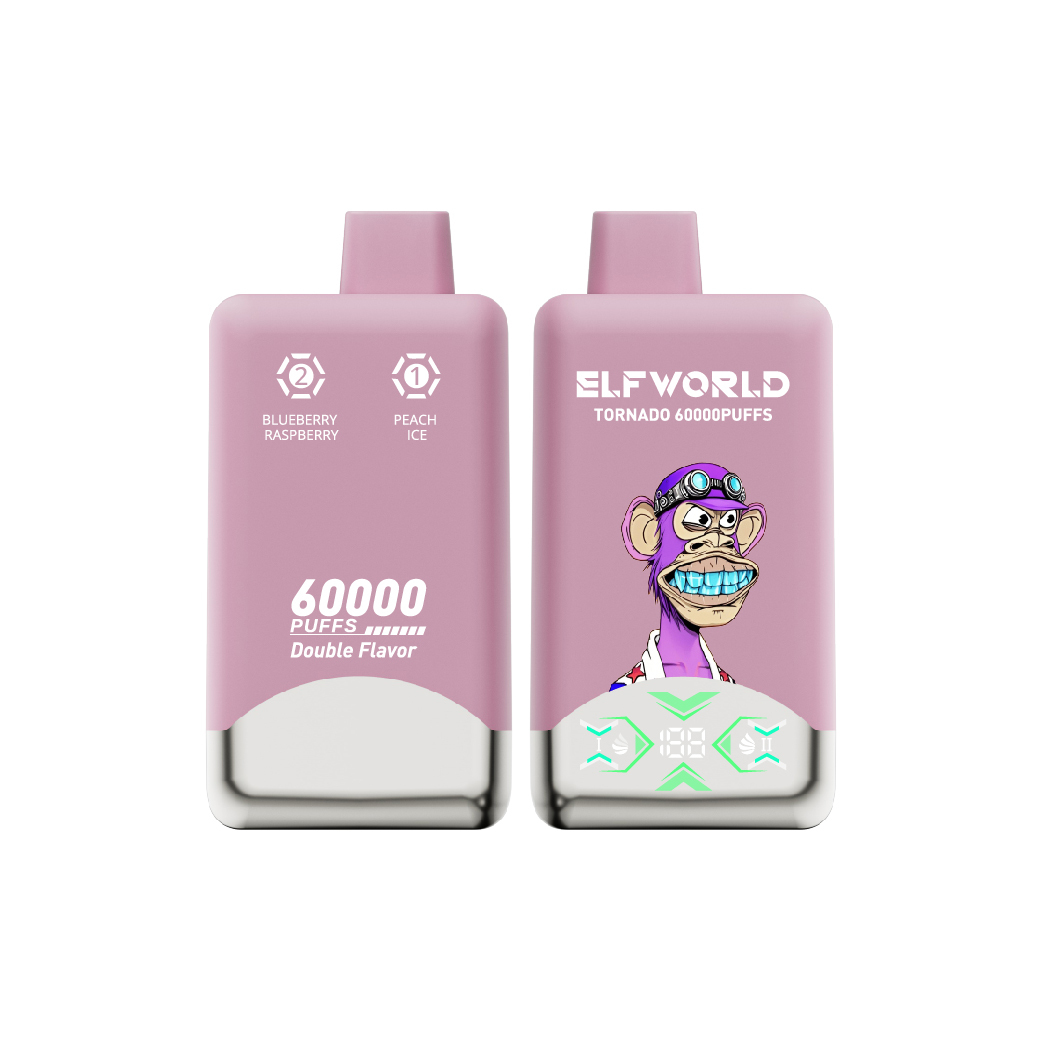 Elfworld Tornado Dual Flavors 60k Puffs Disposable Vape