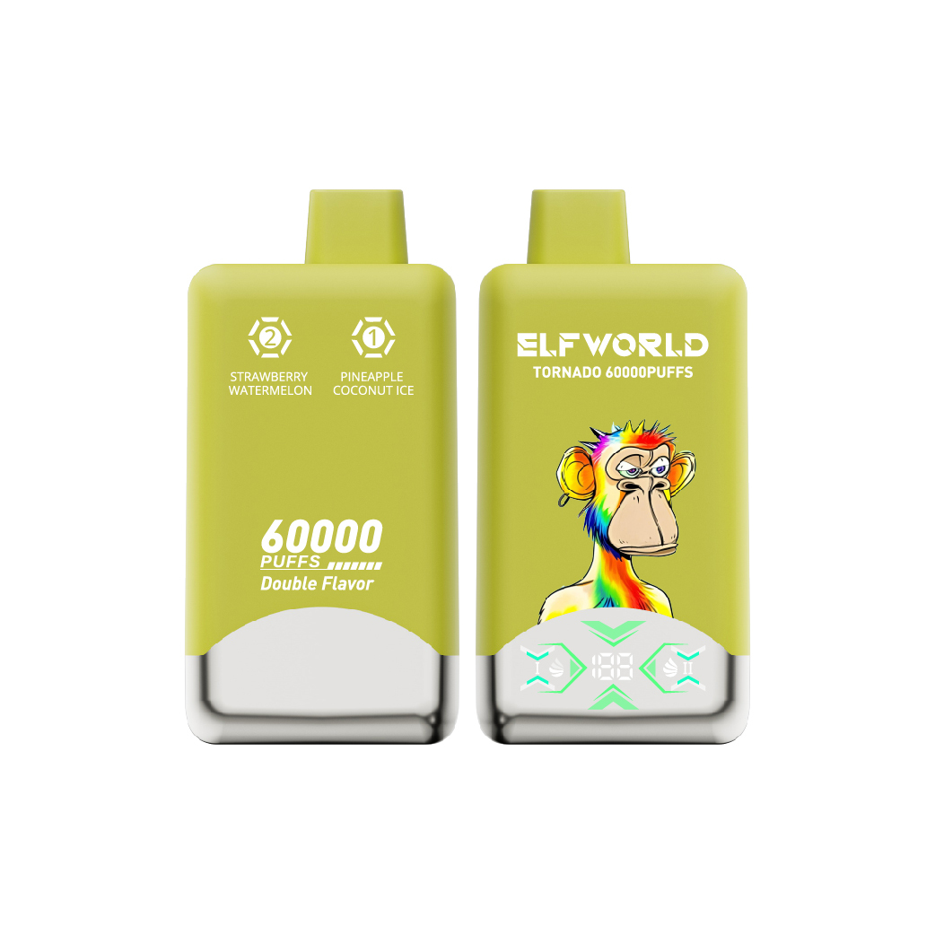 Elfworld Tornado Dual Flavors 60k Puffs Disposable Vape
