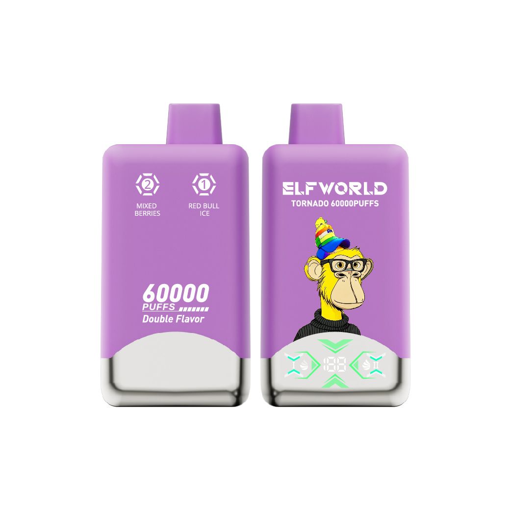 Elfworld Tornado Dual Flavors 60k Puffs Disposable Vape