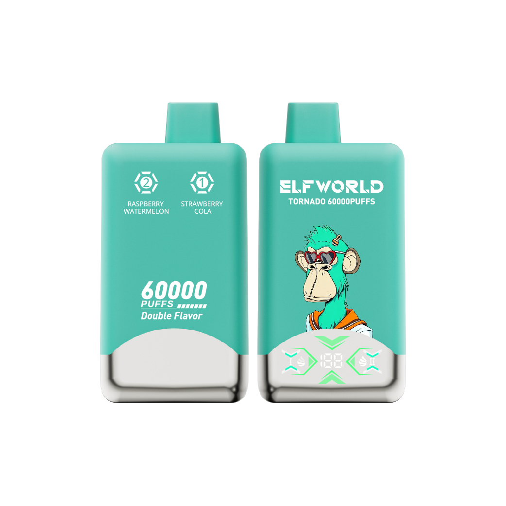 Elfworld Tornado Dual Flavors 60k Puffs Disposable Vape
