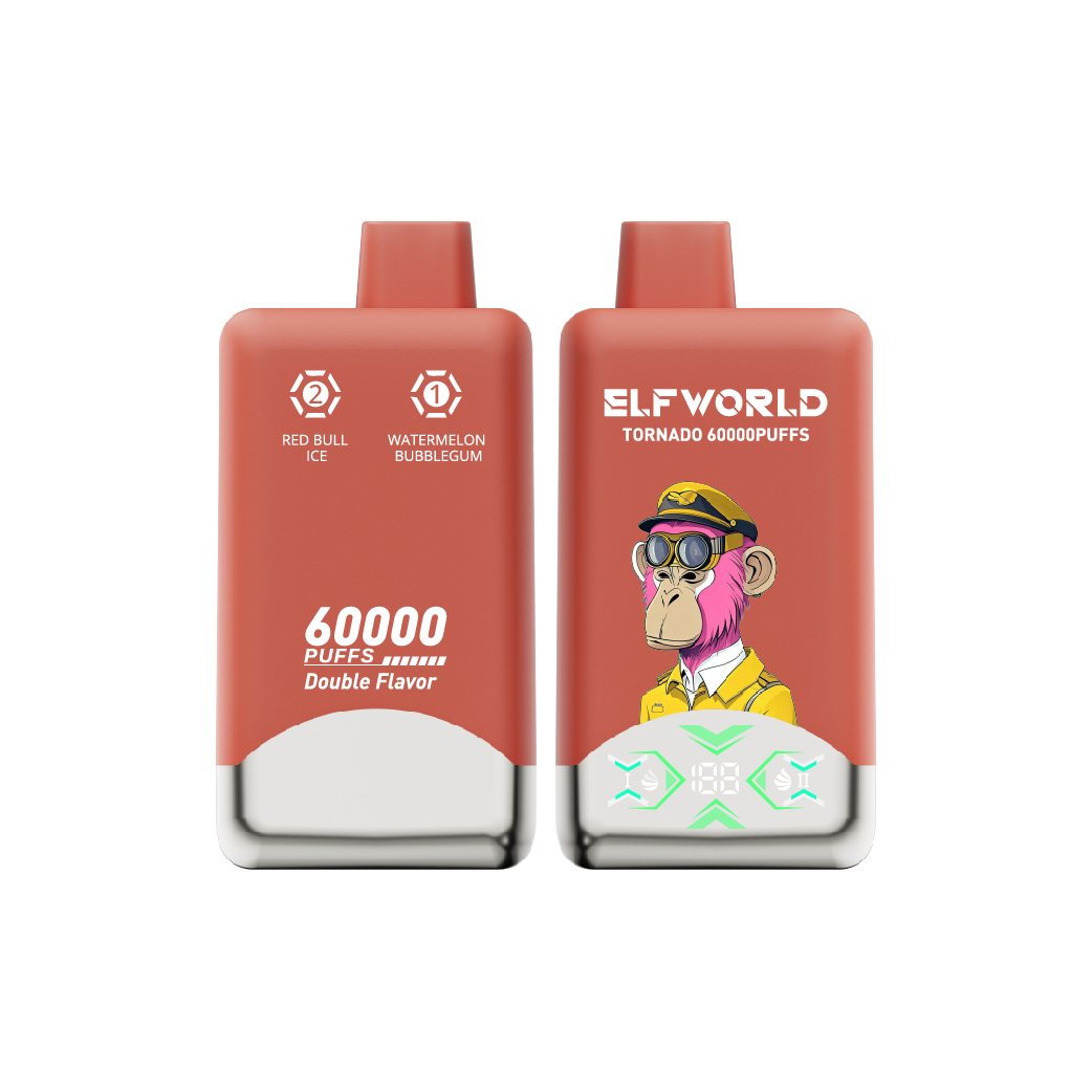 Elfworld Tornado Dual Flavors Disposable Vape 60k Puffs 50MG (CN Warehouse)