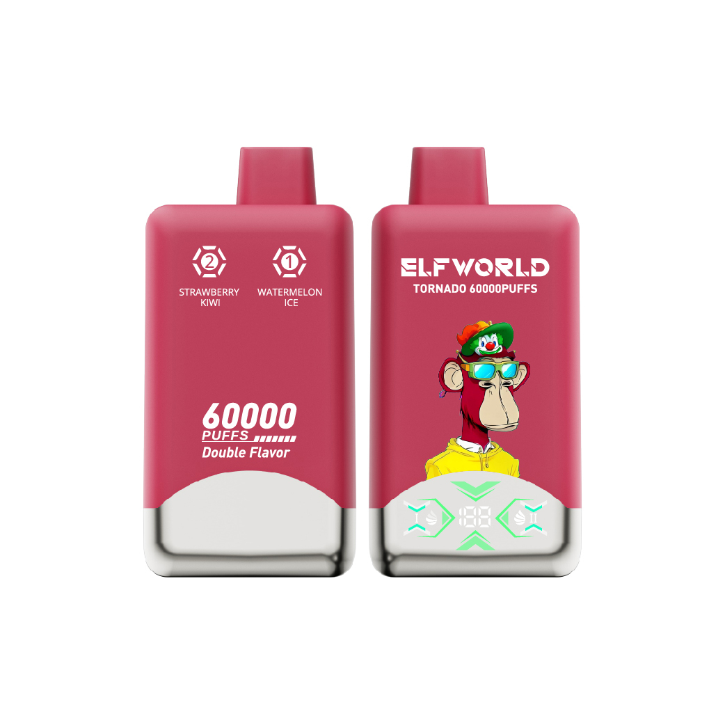 Elfworld Tornado Dual Flavors Disposable Vape 60k Puffs 50MG (CN Warehouse)