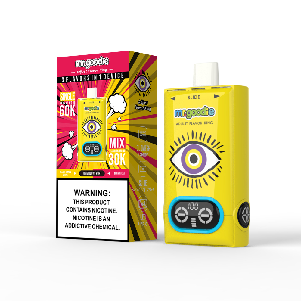 Mr. Goodie Adjust Flavor King 3 in 1 Disposable Vape 60k Puffs
