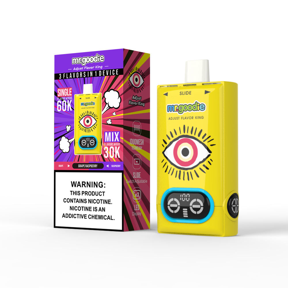 Mr. Goodie Adjust Flavor King 3 in 1 Disposable Vape 60k Puffs
