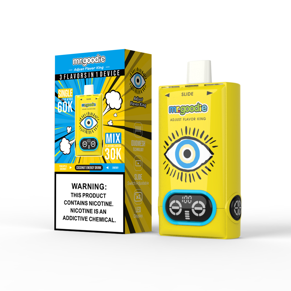 Mr. Goodie Adjust Flavor King 3 in 1 Disposable Vape 60k Puffs